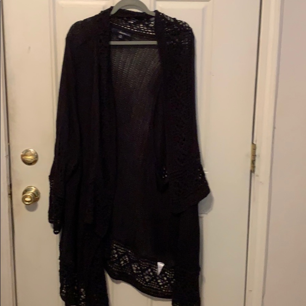 Black over sized sweater